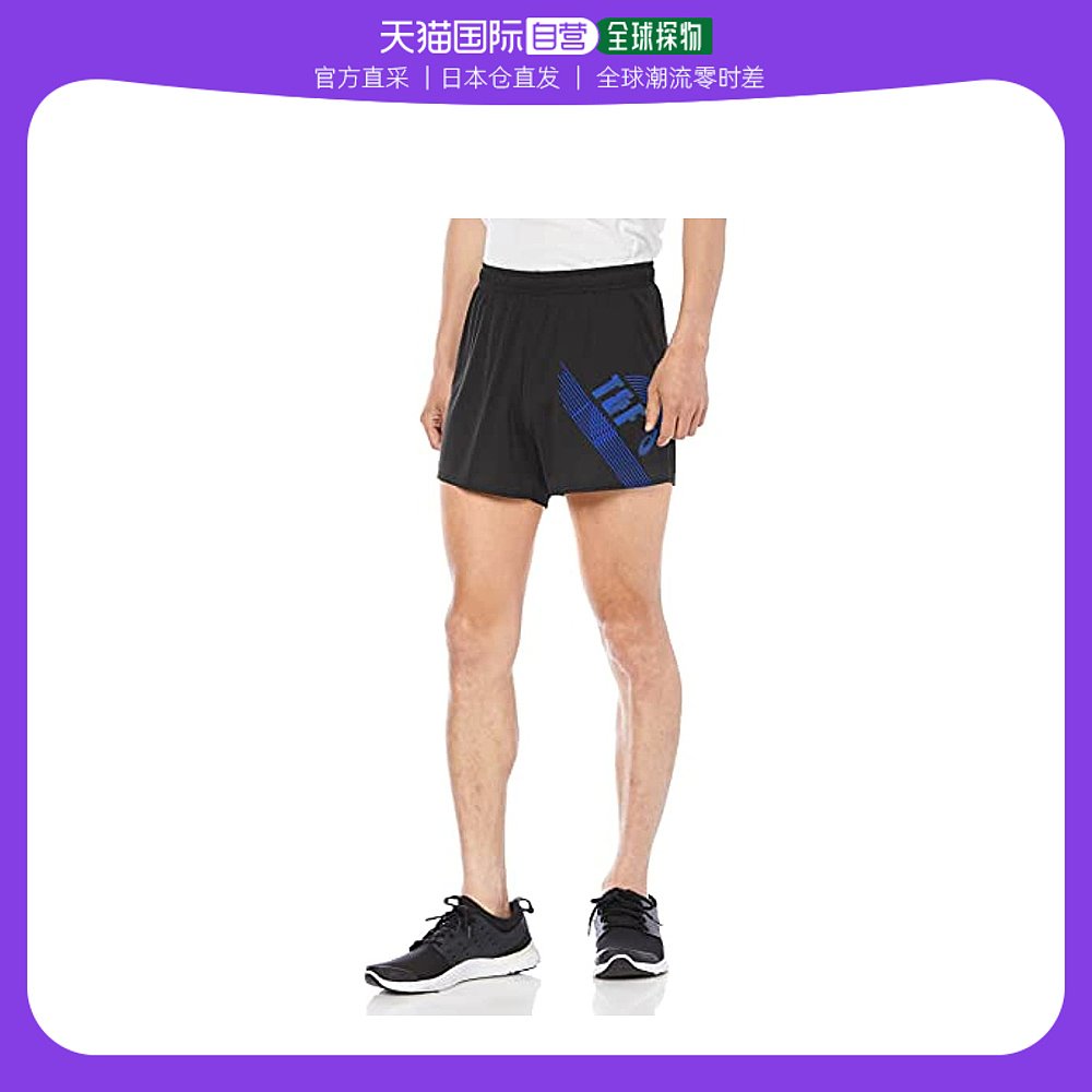 【日本直邮】ASICS 田径服 变温 DRY 4 英寸短裤 2091A555 2XL 运动服/休闲服装 运动中长裤／短裤 原图主图