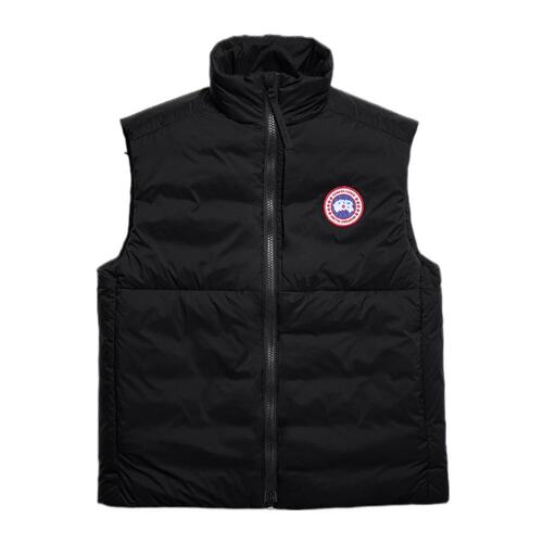 CANADA GOOSE 男士马甲 4160M9061 AW2025 黑色 lodge 羽绒马甲