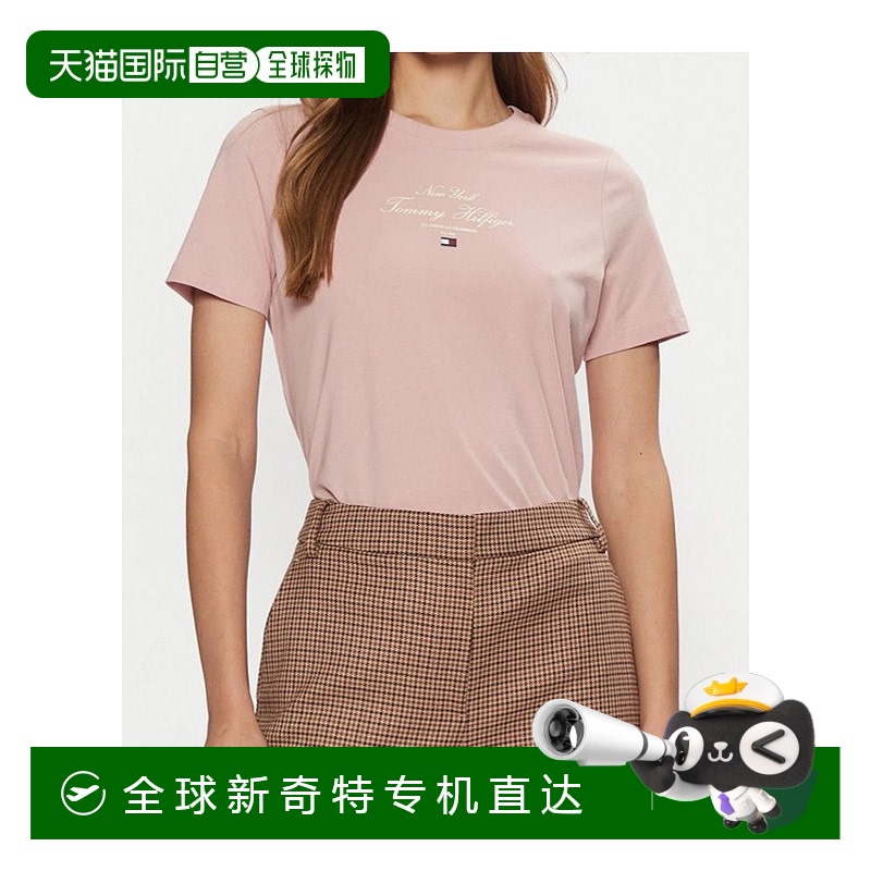 1小时内可退 香港直邮潮奢 Tommy Hilfiger 汤米 希尔费格 女士 T