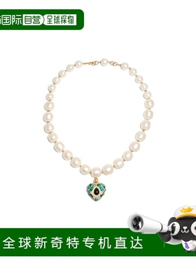 香港直邮VALENTINO 女士项链 WJ0Y03QBTD2W SS2025 白色 COEUR RO