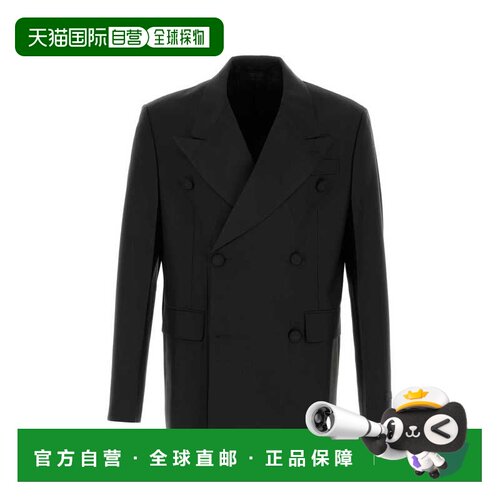1h可退 香港直邮PRADA 男士西服 UGM314SOOO156UF0002 SS2025 黑