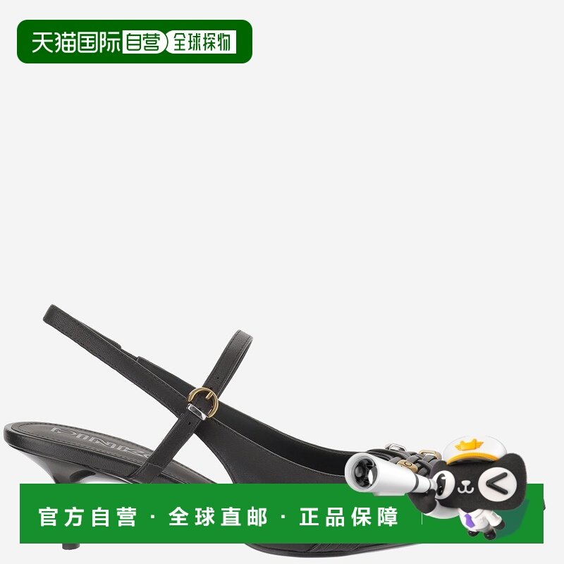 香港直邮PINKO 女士高跟鞋 SD0489P003Z99 SS2026 黑色 GLORIA 18,女鞋,浅口单鞋,淘宝优惠券,粉丝福利购,淘宝优惠卷