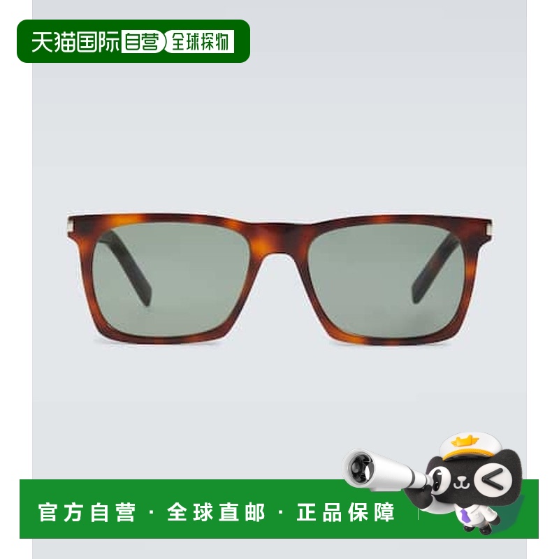 1h可退 香港直邮Saint Laurent 圣罗兰 男士 SL 559 方框太阳眼镜
