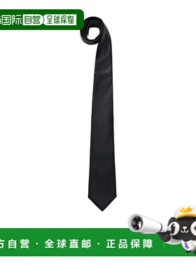 1h可退 香港直邮OUR LEGACY 男士领带 A4248TBR AW2024 黑色 尖头