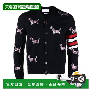 MKC511BY1002长袖 香港直邮Thom 四条纹开衫 Hector 针织 Browne