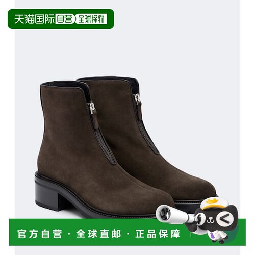 香港直邮The Row 女士 远足绒面革短靴 F001074L896MOK