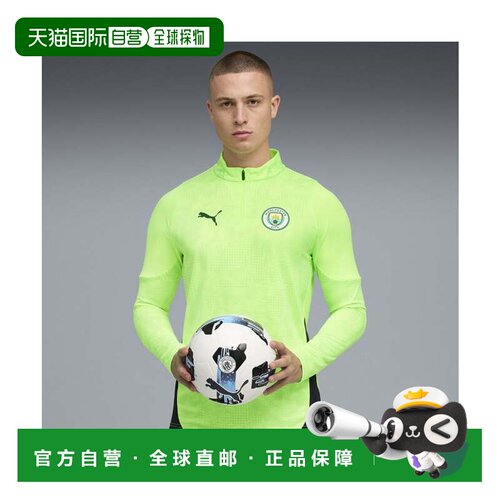 日本直邮Manchester City FC 卫衣 Fizzy Apple-Blue Violet 男士