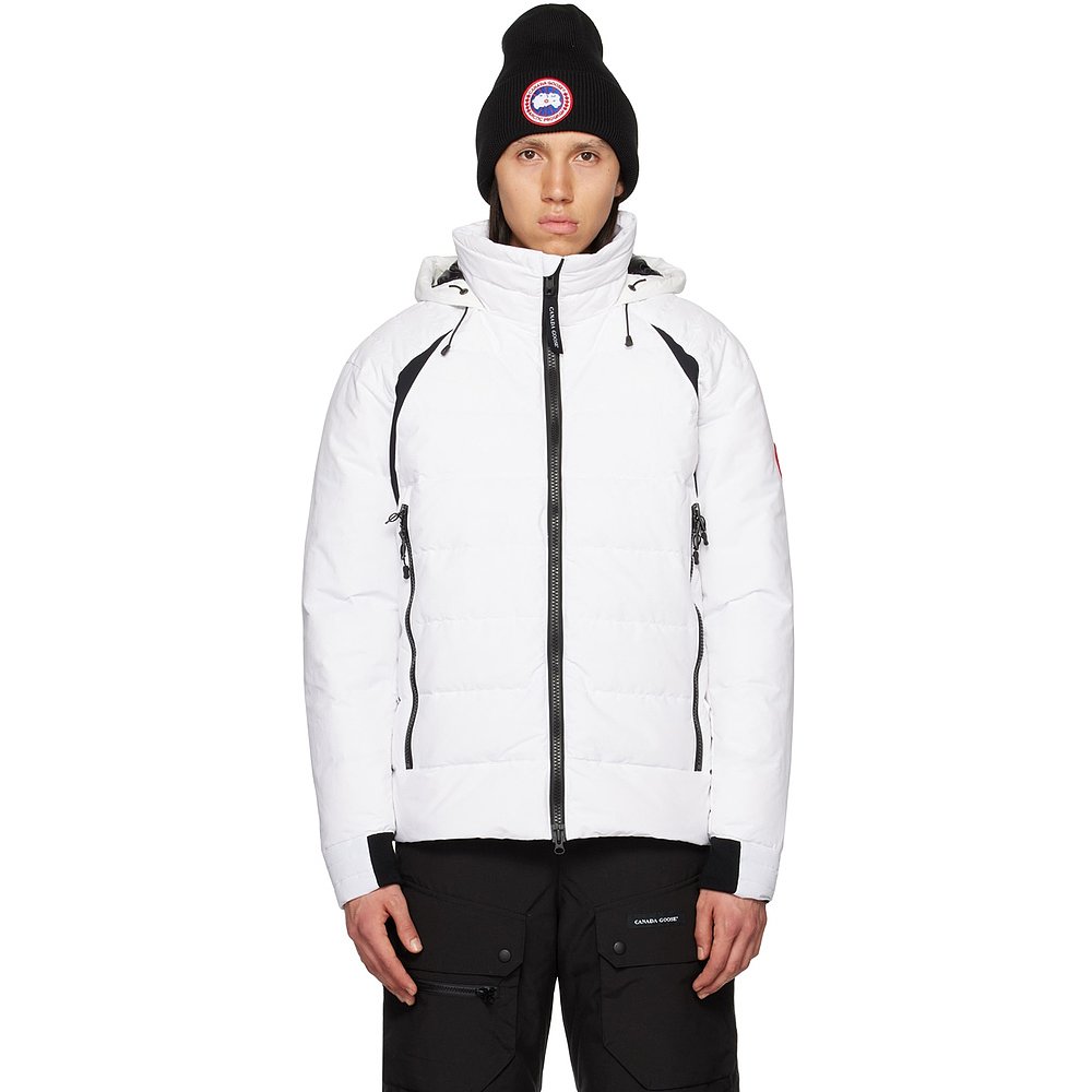 Canada Goose 加拿大鹅 男士 白色 Hybridge Base 羽绒夹克 2741M