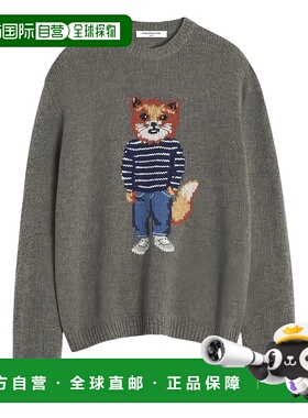 香港直邮MAISON KITSUNÉ 男士针织衫 PM00806KH000263876H170DARK