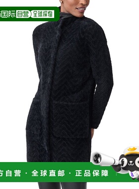 自营J.McLaughlin特里普毛衣-黑色高领 美国直发奥莱