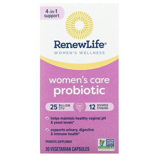 香港直发renew life女性护理益生菌素食胶囊30粒