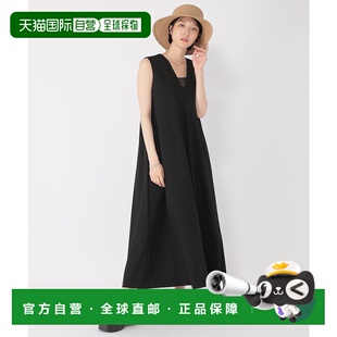 1h可退 日本直邮studio CLIP 女装 清凉显瘦 条纹无袖连衣裙 夏季