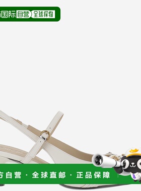 香港直邮PINKO 女士凉鞋 SD0489P003Z12 SS2026 白色 GLORIA 18 -