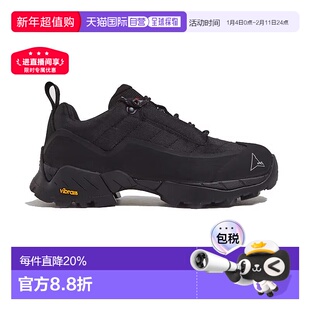 香港直邮ROA户外运动鞋男款低帮舒适简约休闲鞋黑色KFA10-001