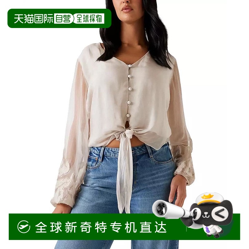 1h可退 【美国直邮】guess 女士 衬衫
