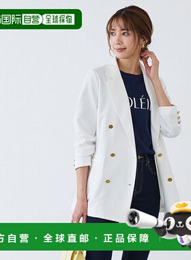 日本直邮marvelous by Pierrot 金色纽扣夹克 [P03531EW01748]