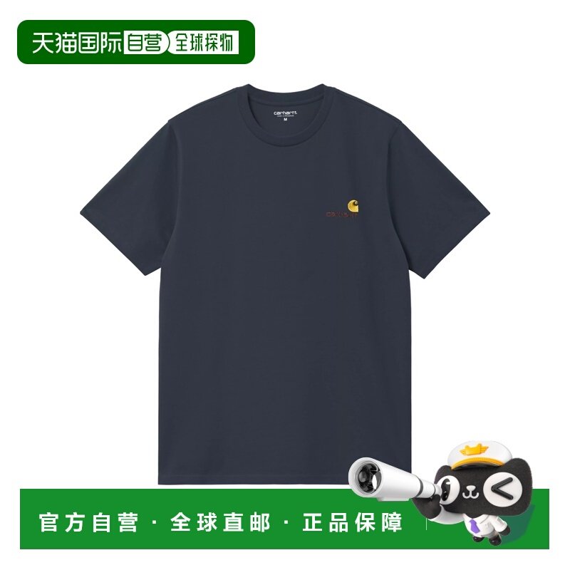 香港直邮CARHARTT WIP 男士T恤 I029956J0XX SS2026 黑色 美式字T,男装,T恤,淘宝优惠券,粉丝福利购,淘宝优惠卷
