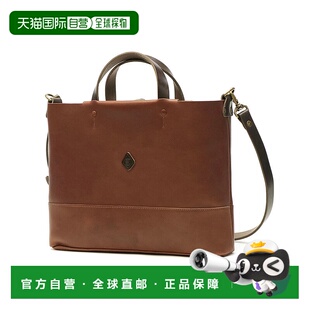 日本直邮 CLEDRAN ENROU 2WAY TOTE A4 单肩单肩包 Diagonal Bran