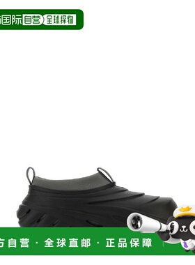 韩国直邮crocs CROCS 黑色橡胶 Echo Storm 拖鞋 CR209414 MIDNIG