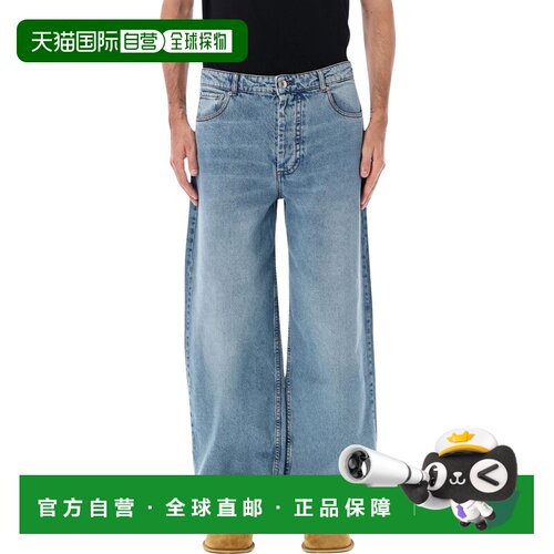 欧洲直邮Ami Paris 男士牛仔裤 HTR919DE0046480 AW支付后1h可退