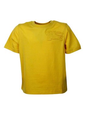BURBERRY 男童T恤 8092557A3353 AW2024 黄色 Jersey T-shirt