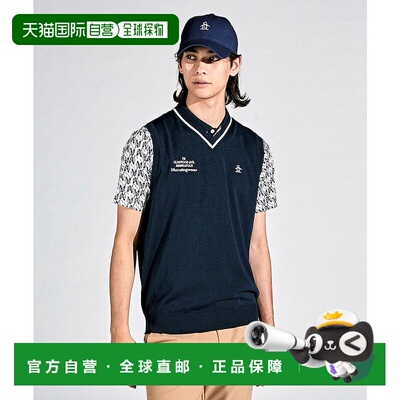 日本直邮Munsingwear V领针织背心 M01871EM010210