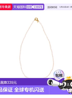 自营欧洲直邮Sezane 23新款 IRMA PERLES女士白色不规则珍珠项链