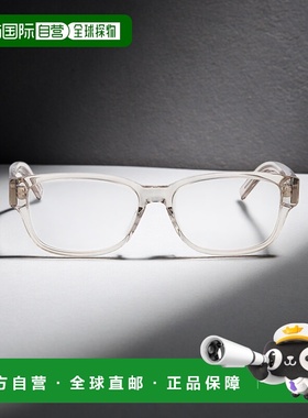 香港直邮SAINT LAURENT 男士眼镜 SLM149004 SS2025 白色 SL M149