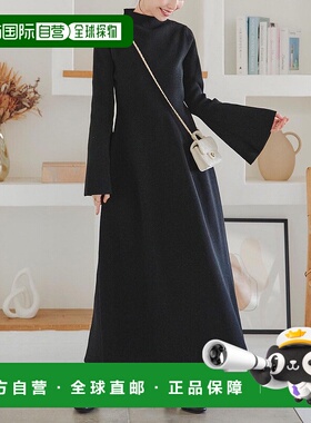 日本直邮KOBE LETTUCE 喇叭袖针织连衣裙 [E3400] KO5653EW028221