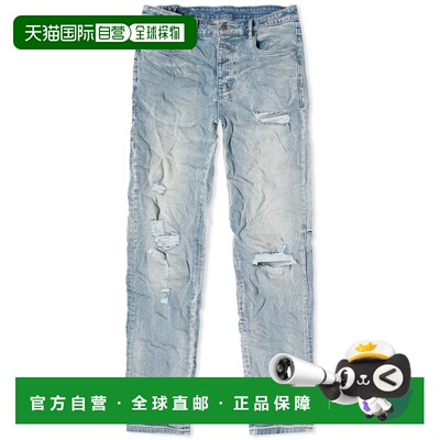 1h可退 【美国直邮】Ksubi男士牛仔裤弹力水洗 休闲时尚 潮流百搭