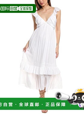 自营 Ramy Brook Nelly 长裙 - 白色 美国奥莱直发