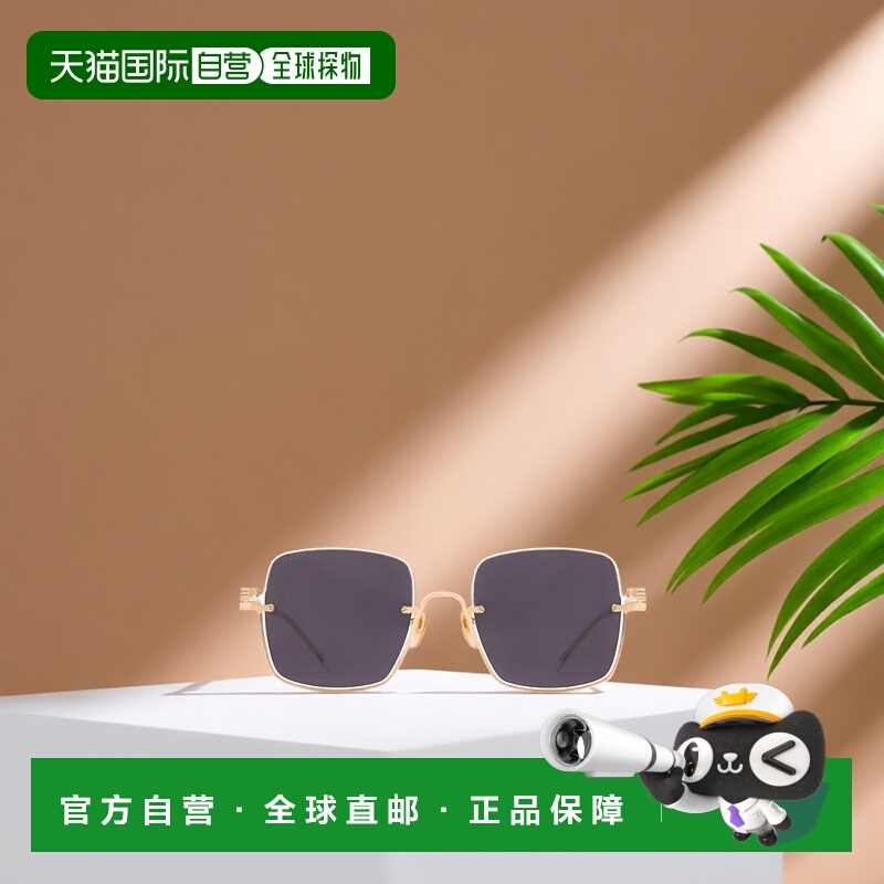 自营Gucci 方形太阳镜 GG1279S古驰正品时尚百搭显脸小高级感