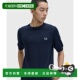 日本直邮FRED PERRY 男女同款 1h可退 全棉圆领针织T恤 K2322