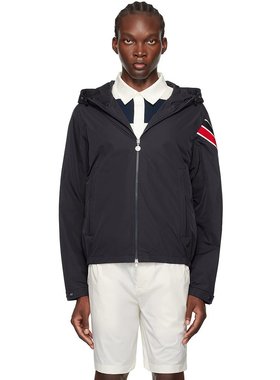 潮奢 Moncler 盟可睐 男士 海军蓝 Claut 夹克 J20911A0006754A91