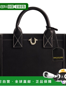 True Religion Modern Edge 绒面革手提包 - 蓝色 【美国奥莱】直