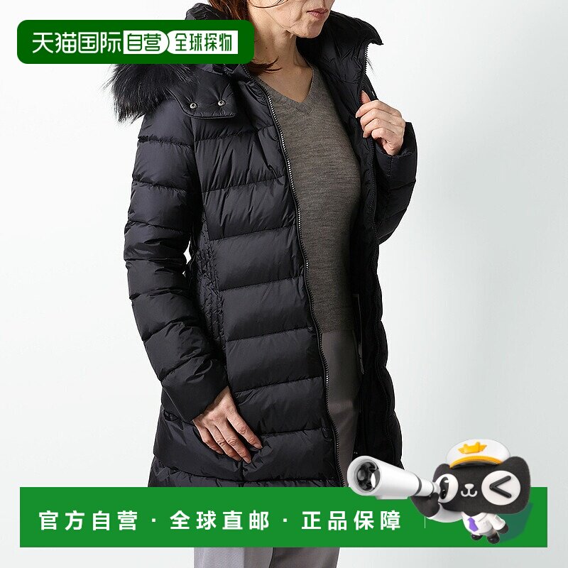 日本直邮TATRAS&ldquo;SARMA&rdquo;女士羽绒服基本款A字廓形哑光尼龙中长款