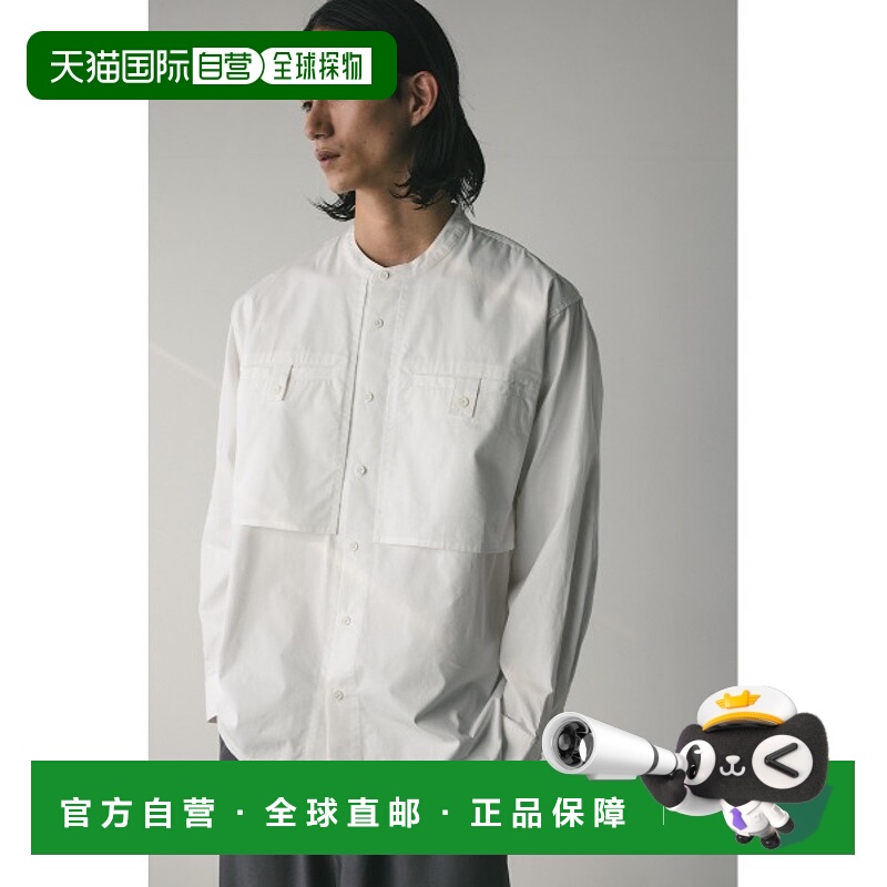 1h可退 日本直邮STYLEMIXER 男士大口袋翻盖衬衫 501ISK300041