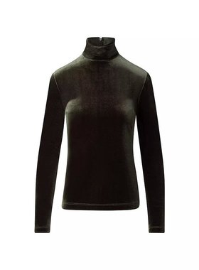 美国直邮akris女士毛衣拉链套头 时尚休闲保暖舒适潮流女装上装