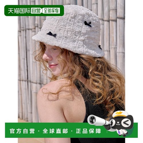 韩国直邮RaJu 女士帽子305819312 Petit Ribbon Bucket Hat_2 Colo