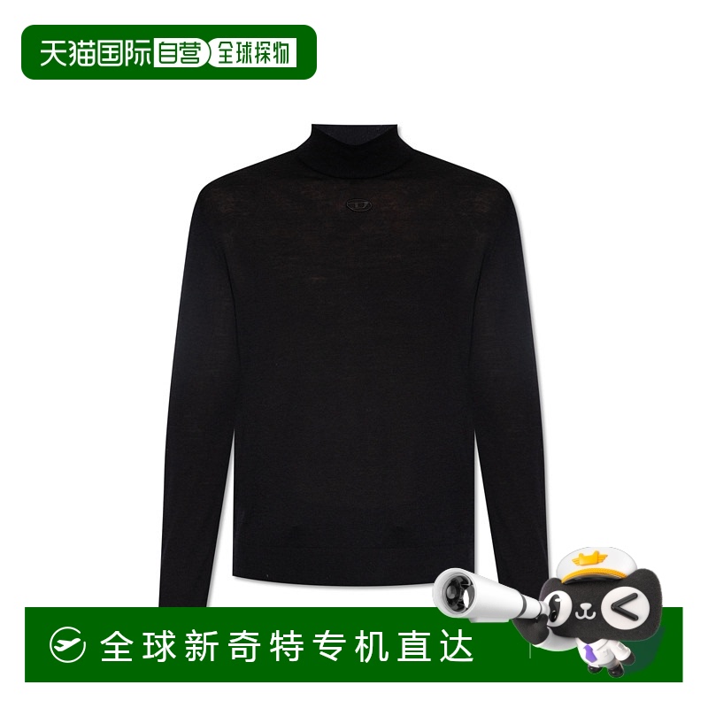 香港直邮DIESEL男士针织毛衣 KGILA124450CHAU9XX CO黑色?K-GI