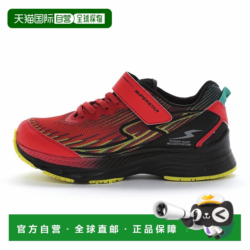 日潮跑腿moonstar月星 SS J1225 儿童防滑透气运动鞋 Red 19.0cm