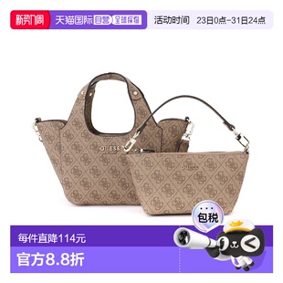 日本直邮GUESS Mini托特包单肩包斜挎包手提包 CALISTA