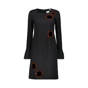 AW2020 45616691 黑色 女士连衣裙 BURBERRY