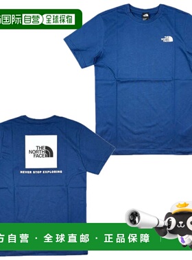 日本直邮 The North Face 红色盒子短袖T恤 [NF0A2TX2/NF0A87NP]