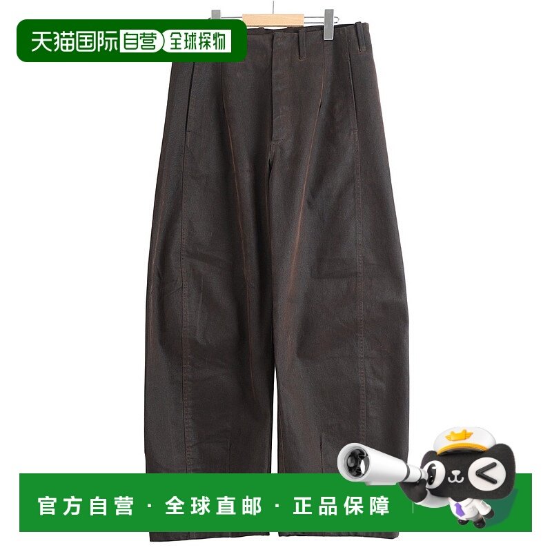 1h可退 日本直邮Omar Afridi 男装 宽松茧型轮廓 棉质水洗PINA西