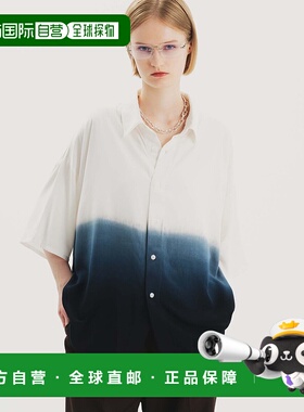 1h可退 日本直邮selle glant 男女同款渐变短袖衬衫 494600