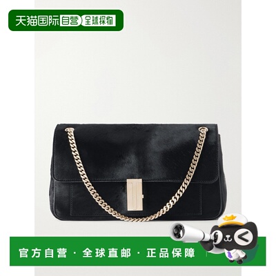 香港直邮Tom Ford 汤姆 福特 女士 T-embellished 小牛毛肩包 L19
