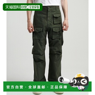韩国直邮Engineered Garments FA 裤子 B - 橄榄色棉拉绒 HB (24F