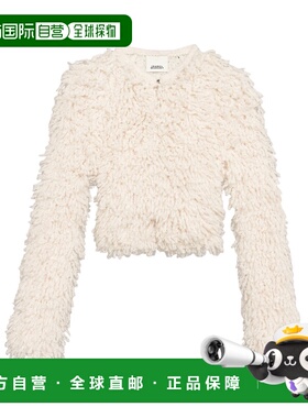 1h可退 香港直邮Isabel Marant 长袖羊毛皮草 VE0557FBC3L04I外套