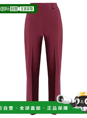1h可退 香港直邮潮奢 Dkny 唐可娜儿 女士 休闲长裤 red红色 舒适